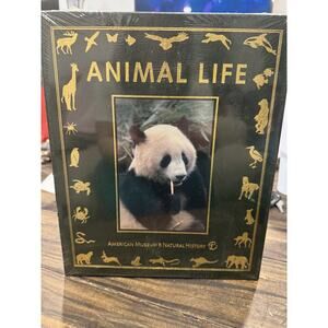 SEALED Animal Life By Easton Press - Leather / 22K Gold Accents